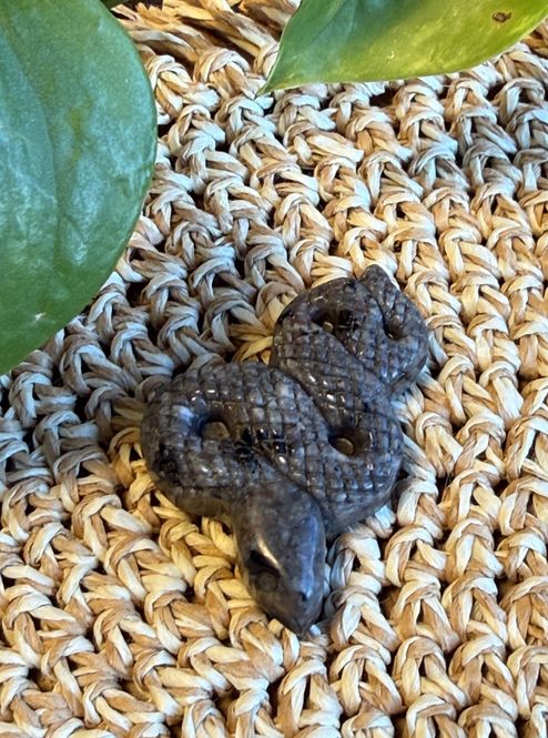 Hovedbilde Yooperlite utskåret slange 5 cm