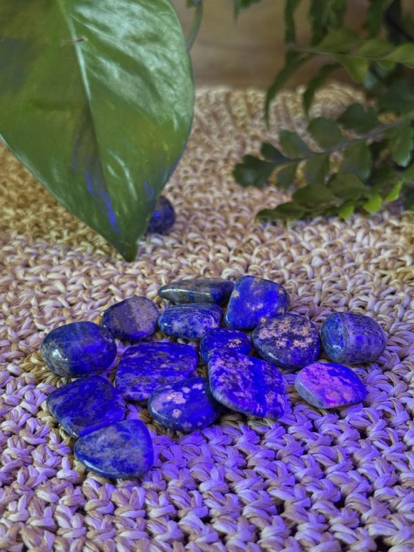 Lapis Lazuli, tumble, medium