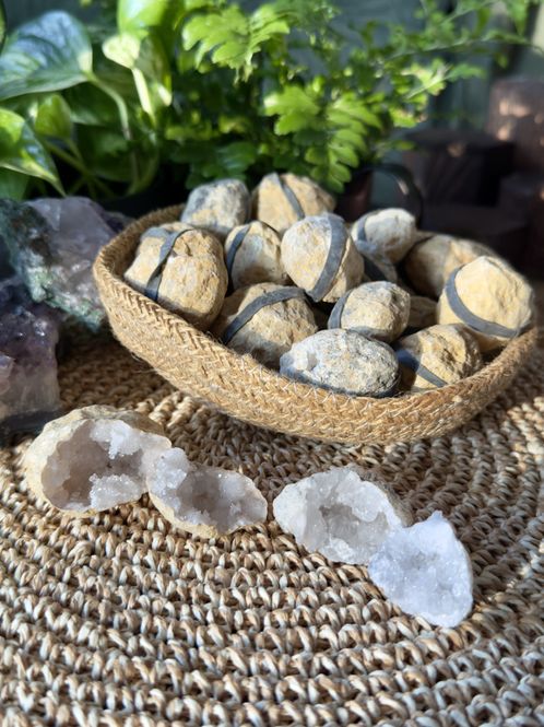 Hovedbilde Kvartsgeode 3-4 cm