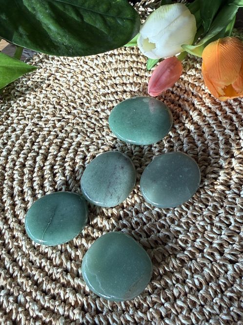 Hovedbilde Grønn aventurin lommesten