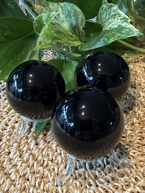 Hovedbilde Obsidian kule, 5 cm