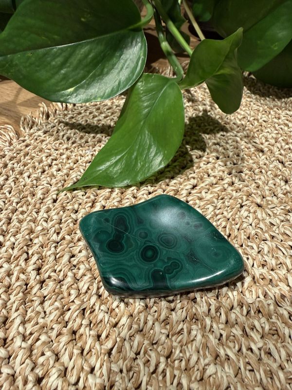 Malakitt freeform 3x6 cm