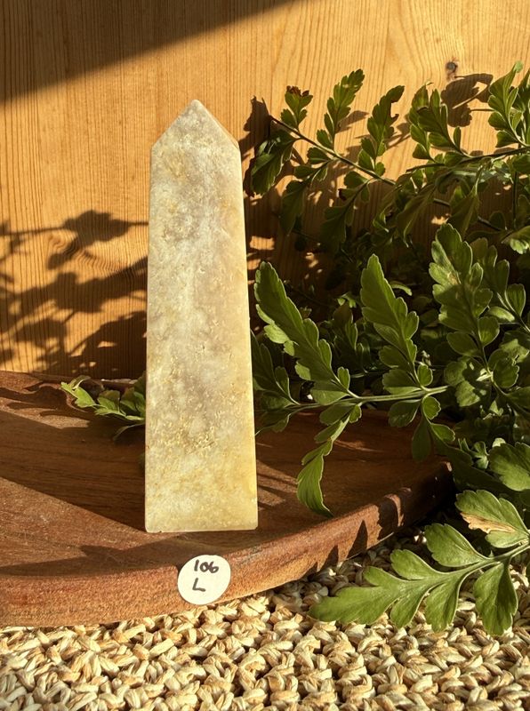 Rosa Ametyst tårn 100-130gram