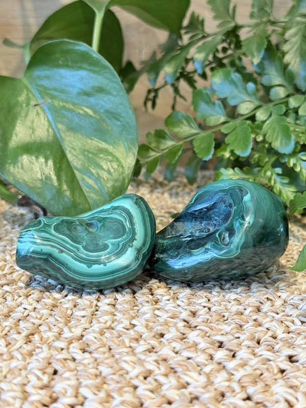 Malakitt freeform 3x6 cm